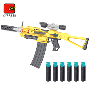 Pistolet à jouet électrique automatique, fléchettes en mousse EVA, balles souples, <span class=keywords><strong>fusil</strong></span> à jouets, jeu <span class=keywords><strong>de</strong></span> <span class=keywords><strong>tir</strong></span> pour garçons - Product Image 3