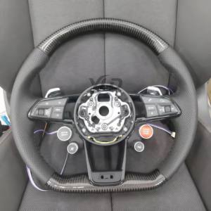 YLD – Grandes quantités de volants en cuir en stock pour <span class=keywords><strong>Audi</strong></span> Q5, A3, R8, A6 C7, A5, A4 B8, RS3, S3, A7 B9, RS6, RS7, S4 - Product Image 4