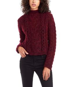 53% 17% di lana Alpaca 30% girocollo in poliammide <span class=keywords><strong>maglia</strong></span> spessa maglione di lana da donna - Product Image 4
