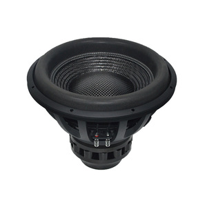 Subwoofer de voiture 15 pouces, aimant néodyme, double bobine mobile, 2 ohms, mono, mise à niveau audio - Product Image 2