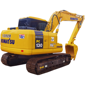 Excavateurs d'occasion Komatsu série PC130-7 120 120-2/3/5/6 12 tonnes Composant d'origine Bulldozers de marque japonaise Stock de vente disponible - Product Image 1