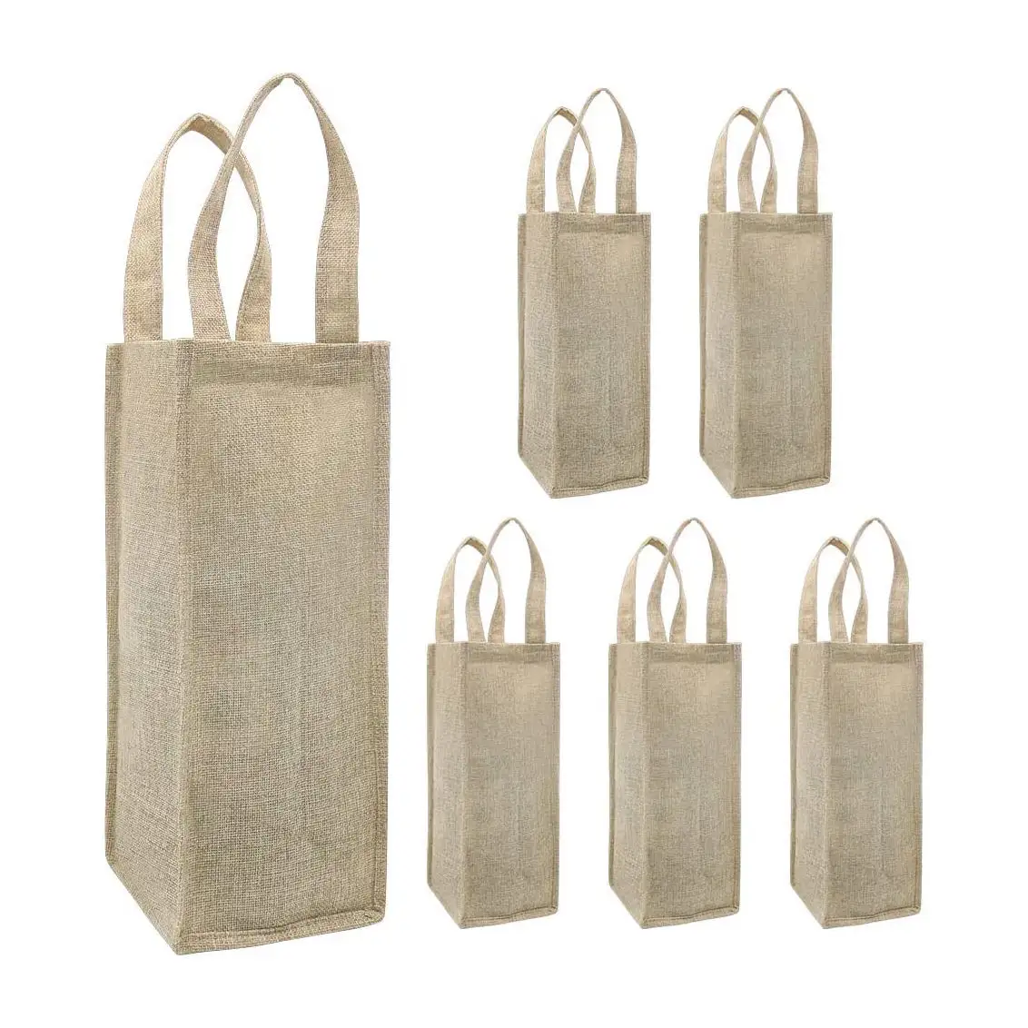 Портативные Винные сумки с логотипом под заказ, большая емкость, акционные сумки, джутовые водонепроницаемые сумки из мешковины для хранения продуктов, подарочные сумки для покупок