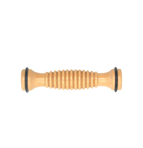 Rullo per Massaggio Piedi in Legno Fatto a Mano 170x35mm per Alleviare la Fascite Plantare e Cura Muscolare Profonda Naturale Begreen - Product Image 5