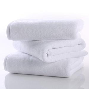 Bán Buôn Đồng Bằng Màu Trắng Khăn Set 100% Cotton Nhiệt Terry Khăn Tay Cho Khách Sạn Nhà Phòng Tắm - Product Image 3