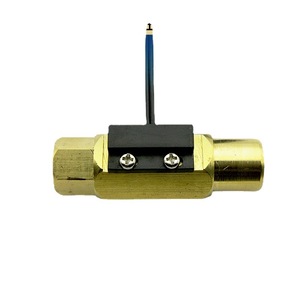 Interruptor de Flujo de Agua de Latón de 2 Puntos con Rosca Interna, Normalmente Abierto, Equipo de Ingeniería con Señal de Salida de Agua Caliente - Product Image 1