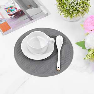 New Innovation Silicone <b>Microwave</b> Oven Mat Round Shape <b>Heat</b> Resistant Mat BPA Free Kitchen Trivet Mat Hot <b>Pads</b> Pot Holders - Product Image 5