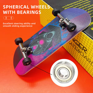 ALF.AILEFU AMZ 2024 papan Skate jari, papan seluncur Mini 5 lapis lengkap 30/32/34mm - Product Image 3