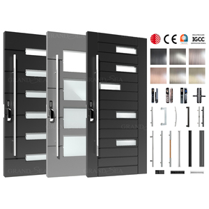 <span class=keywords><strong>Puertas</strong></span> Dobles Batientes <span class=keywords><strong>de</strong></span> Acero Inoxidable para Casas, Estilo Moderno, <span class=keywords><strong>de</strong></span> Grandsea, <span class=keywords><strong>Puertas</strong></span> <span class=keywords><strong>de</strong></span> Seguridad <span class=keywords><strong>de</strong></span> Acero Inoxidable 304 - Product Image 2