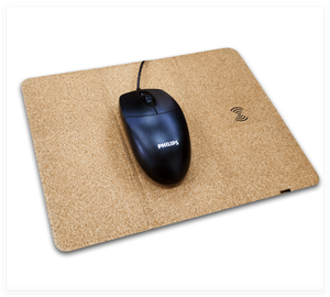 Faltbares Weizens troh Umwelt freundliches Multifunktions-15-W-Schnellladegerät Desktop Mouse pad - Product Image 5