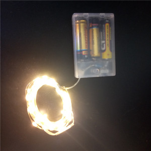 <span class=keywords><strong>Guirlande</strong></span> lumineuse <span class=keywords><strong>LED</strong></span> à piles de 10 m avec <span class=keywords><strong>micro</strong></span>-fil de cuivre, 100 <span class=keywords><strong>LED</strong></span> <span class=keywords><strong>micro</strong></span> colorées, décoration de Noël pour les fêtes et la saison des fêtes - Product Image 4
