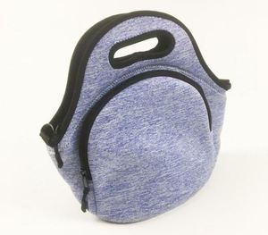 Sac à déjeuner isotherme pour enfants, réutilisable, lavable, en néoprène extra épais, avec poche extérieure - Product Image 2