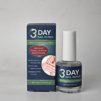 Traitement fortifiant pour ongles à livraison rapide, soin réparateur pour ongles cassants, soin des cuticules, soin longue durée, vernis à ongles, marque privée