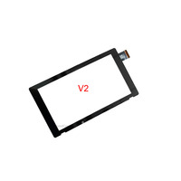 Écran tactile de remplacement de haute qualité pour Nintendo Switch V1 V2, panneau tactile extérieur en verre, pièces de réparation pour console de jeu