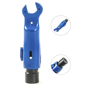 Rg59/6 Coaxial Cable Stripper Pen With Hex Head Spanner Electric Mini Wire Stripping Pliers Cutter