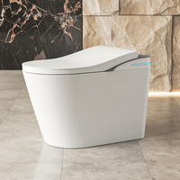 2025 Ultra mince intelligent intelligent toilette autonettoyant UV buse télécommande bol allongé nouvelle couleur commode toilette électrique
