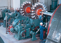 Pabrik DTEC Menyediakan Runner Turbin Pelton Suku Cadang Pembangkit Listrik Tenaga Air Set Generator Hidro