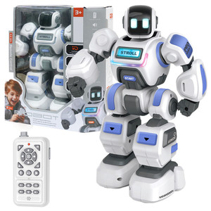 Mainan Robot AiJH RC Pintar, Dapat Diisi Ulang, Dapat Diprogram, Cerdas, Lucu, dengan <span class=keywords><strong>Remote</strong></span> <span class=keywords><strong>Control</strong></span> untuk Anak-Anak - Product Image 4