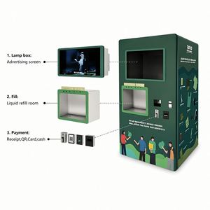 Distributeur automatique réfrigéré IA nouvelle génération avec surveillance à distance, accepte les achats prépayés pour aliments frais, snacks et boissons intelligentes - Product Image 2