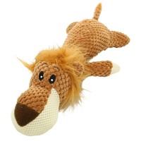 Peluche en forme d'animal Jouet à mâcher et à jouer indestructible pour chien