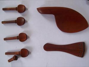 Sinomusik-Juego de Violín de madera de tono alto precio de fábrica al por mayor, accesorio de cuerda para mentonera, pieza trasera de madera de azufaifo - Product Image 5