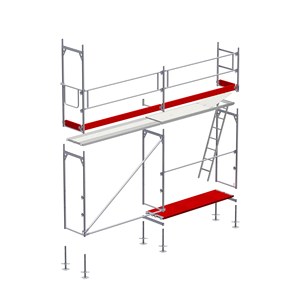 Échafaudage mobile à cadre européen, haute résistance, acier Q235 résistant à la corrosion, marque DAZHI, garantie 3 ans, prix abordable et populaire - Product Image 6
