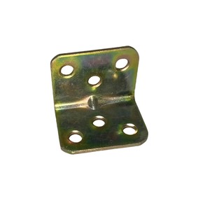 Support d'angle en L à 90 degrés en acier zingué, connecteur d'étagère de meuble, accessoire de quincaillerie DJM 3527 durable - Product Image 4