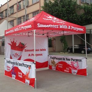 Carpa Plegable Ligera para Ferias Comerciales, Personalizable con Logotipo y Color, Tamaños 3x3m/3x4.5m/3x6m, para Stand Publicitario, Venta al Por Mayor - Product Image 1