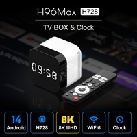 TV Box H96 Max Más Vendida de Fábrica 2025, Reproductor Multimedia Allwinner H728 de Última Generación con Ocho Núcleos, 8K HDR, Android 14, Decodificador