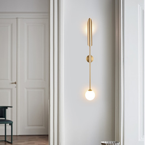 American Designer Gold <b>Wall</b> Lamp Minimalist Luxury for Hotel Villa for Living Room Bedroom Background <b>Wall</b> <b>Bedside</b> <b>Lighting</b> - Product Image 5