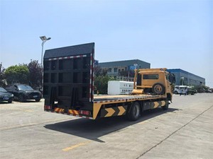 Camion de dépannage automatique Howo 4x2 à <span class=keywords><strong>plateau</strong></span> plat, excellent rapport qualité-prix, remorques de dépannage économiques à vendre - Product Image 5