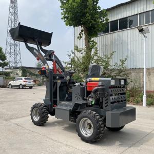 Mini Retroexcavadora Baru Traktor Pertanian Backhoe Excavator <span class=keywords><strong>Loader</strong></span> Mesin Diesel <span class=keywords><strong>CE</strong></span> Wheel <span class=keywords><strong>Loader</strong></span> untuk Penggunaan Rumah Tangga 6-9 Ton Kapasitas 1 Tahun - Product Image 1