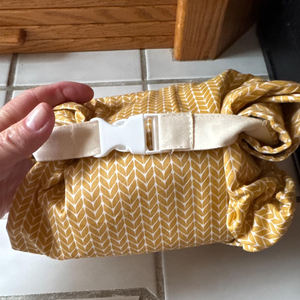 Bolsas de pan de cera de abeja para pan casero con tapa de cuenco, bolsa de almacenamiento de congelador para mantener fresco, juego de bolsa de comida de pan de masa fermentada para hornear - Product Image 5