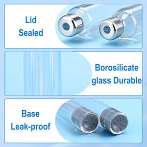 Hot-selling Sterile Glass Skin Care Pen with 3ml Aluminum Lid Ink Cartridge - Product Image 5