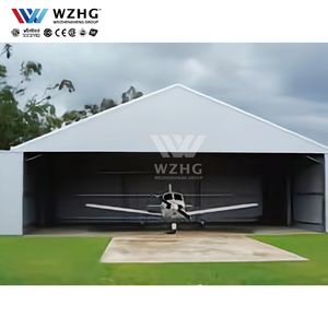 ที่แขวนแบบพอร์ทัลสนามบินสำหรับโกดังเก็บเครื่องบินส่วนตัวโครงสร้างเหล็กแข็งแรงปลอดภัยพร้อมใช้งาน - Product Image 1