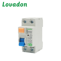 Interruptor Diferencial RCD 2P 40A 30mA con Protección Contra Sobrecorriente para Estaciones de Carga de Vehículos Eléctricos