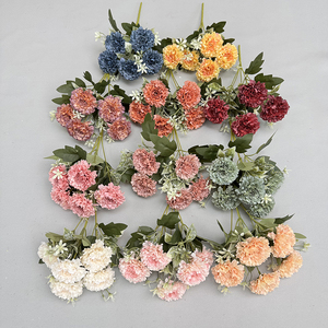 A buon mercato all'ingrosso 5 teste simulato garofano fiori <span class=keywords><strong>Nora</strong></span> garofano fiori artificiali decorativi - Product Image 5