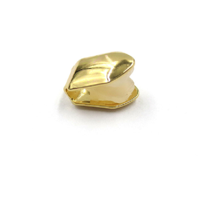 Oferta Especial: Grillz Abierto para una Sola Dentadura, Chapado en Oro, Estilo Hip Hop - Product Image 4