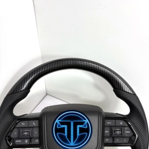 Volante de Cuero para <span class=keywords><strong>Toyota</strong></span> Prado Land Cruiser Camry Corolla <span class=keywords><strong>GR</strong></span> LC300 LC250 LC200 LC105 LC79 LC70 LC76 N70 N80 - Product Image 4