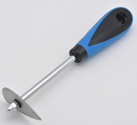Grattoir à peinture en acier inoxydable, outils de décapage de peinture avec lames remplaçables pour le travail du bois et le décapage de peinture