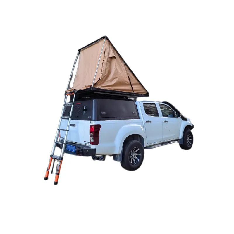 4X4 Offroad Tent Auto Dak Tent Met Ladder Opvouwbare Camping Truck Rooftop Zonnebrandcrème En Regen Bescherming Tent