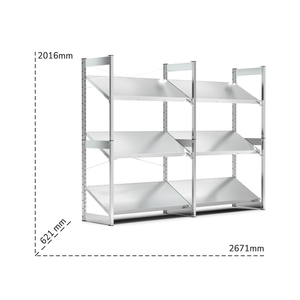 Fami ST2605 Étagère inclinée à 6 niveaux, 2671x621x2016mm, méthode LIFO - Product Image 4