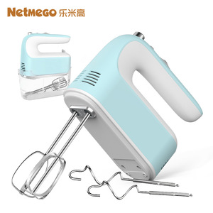 NetmegO Handheld Electric Mixer 300W 5 Speeds With Wire Whip Dough Hook For Whipping Cream Beating Eggs Stirring - Product Image 1