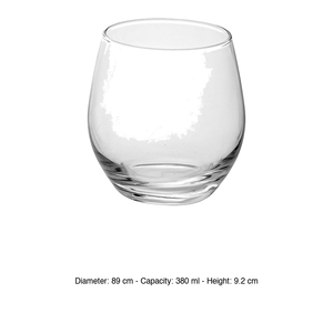 Vaso Milano DOF Temerato 38 cl Bormioli Rocco H 9.2 cm Ø 8.9 cm - Product Image 3