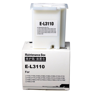Topjet <span class=keywords><strong>L3110</strong></span> L1110 Compatible Remplacement Tinta Maintenance Box <span class=keywords><strong>D</strong></span>échets <span class=keywords><strong>Tampon</strong></span> <span class=keywords><strong>D</strong></span>'<span class=keywords><strong>encre</strong></span> avec Éponge pour <span class=keywords><strong>Epson</strong></span> L3150 <span class=keywords><strong>L3110</strong></span> L3118 Imprimante - Product Image 1