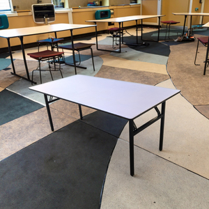 Bán hàng nóng <span class=keywords><strong>PVC</strong></span> gấp tổ Dạ tiệc bảng ván ép hình chữ nhật bảng - Product Image 3