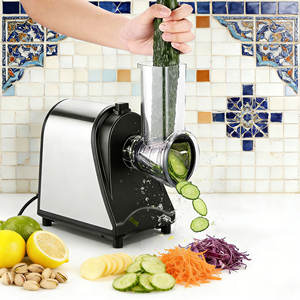 Trancheuse électrique professionnelle pour la maison 250W, trancheuse à salade, râpe électrique/râpe à fromage électrique/trancheuse à salade - Product Image 1