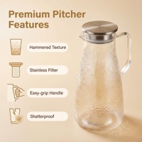 Transparante, onbreekbare polycarbonaat koelkastopbergfles met OEM merklogo, geschikt voor koude thee, koffie en dranken.