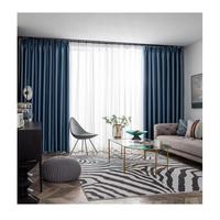 Rideaux romains modernes de luxe en polyester/lin texturé, occultants, ignifuges et isolants, pour salon, chambre à coucher, maison, style printanier français