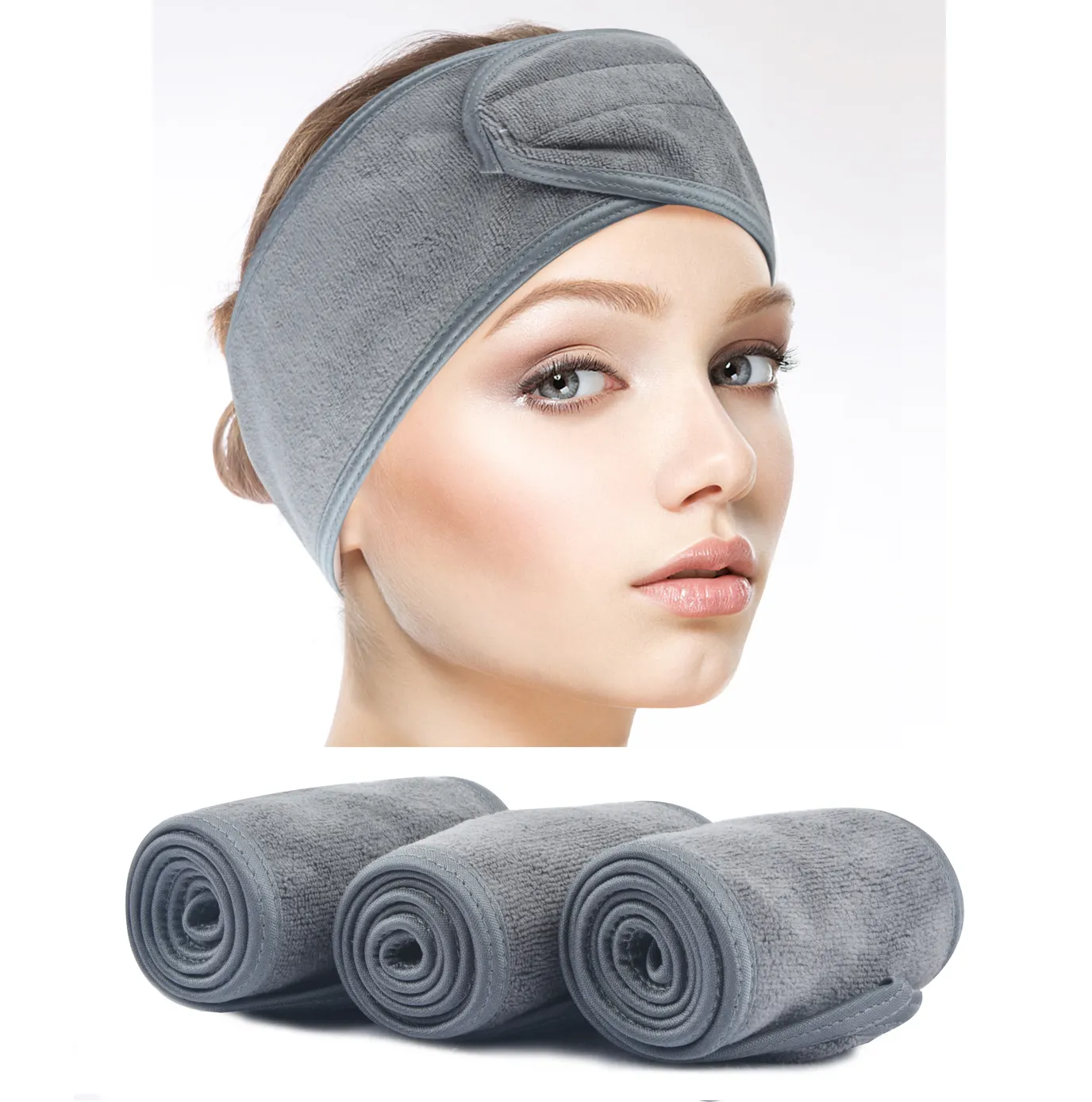 Sunland Hair Band Women Fashion Soft Cosmetic Shower Skincare Makeup Headband