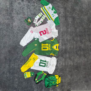 ชุดเสื้อเจอร์ซีย์ฟุตบอลอเมริกันแขนสั้นชุดฟุตบอลวิทยาลัยแบบสวมใส่สบายมีสไตล์ - Product Image 4